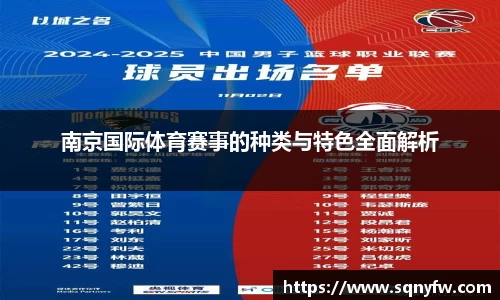 南京国际体育赛事的种类与特色全面解析
