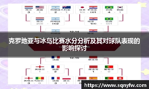 克罗地亚与冰岛比赛水分分析及其对球队表现的影响探讨