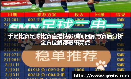 手足比赛足球比赛直播精彩瞬间回顾与赛后分析全方位解读赛事亮点